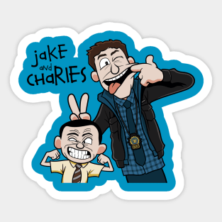 Jake and Charles Sticker